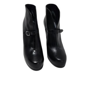 Theory Black Ankle Booties